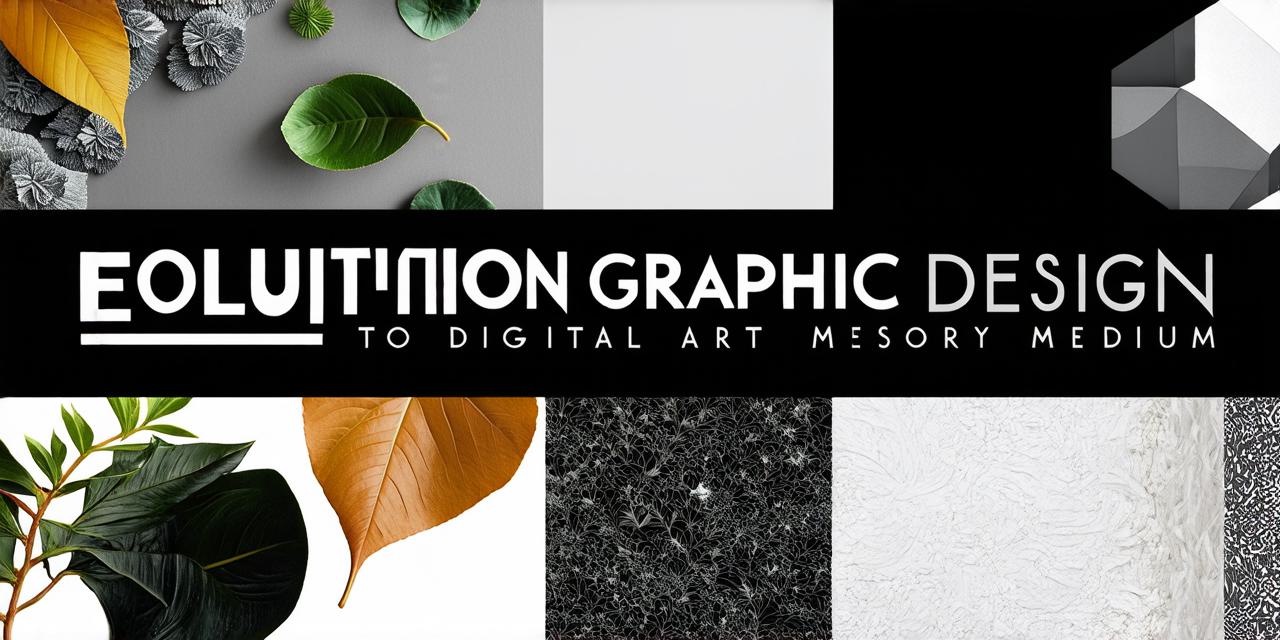 Evolution of Graphic Design to Digital Medium